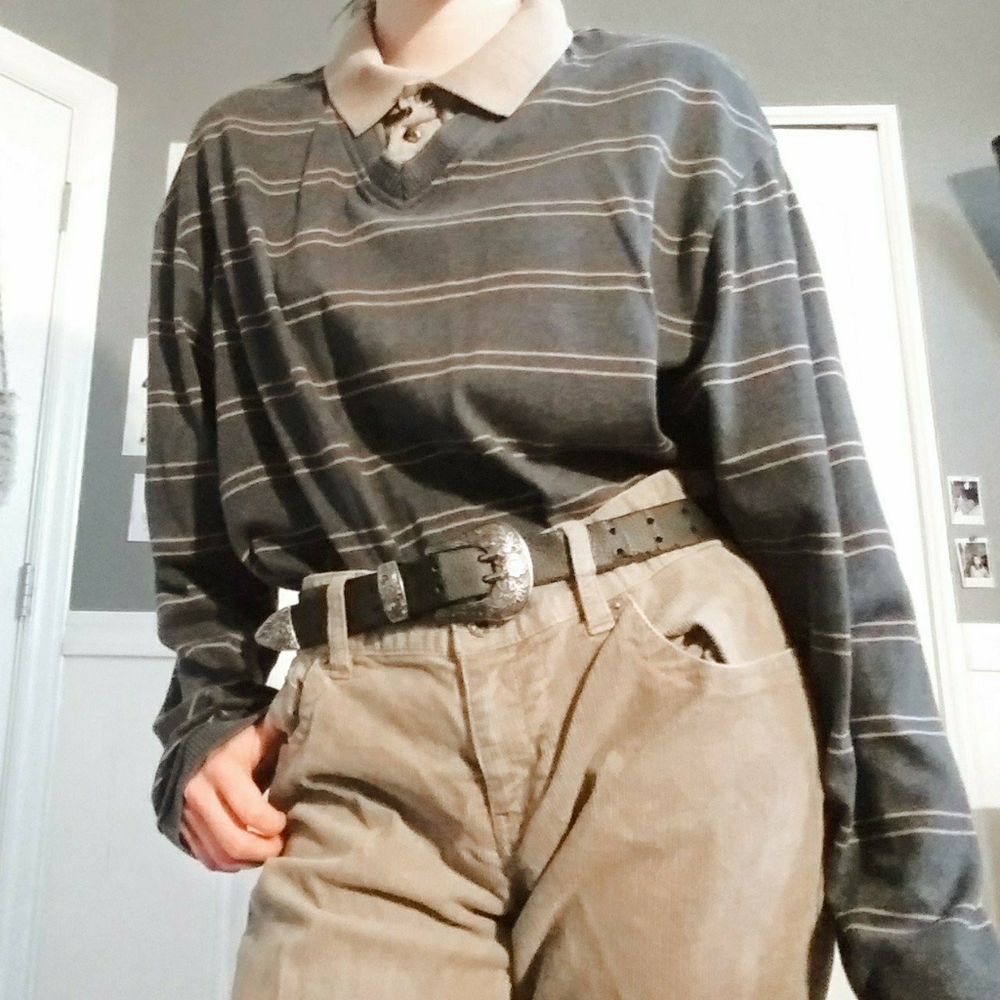 long sleeve polo